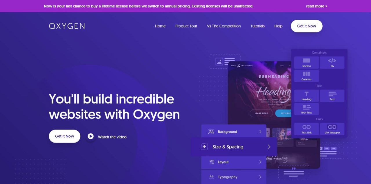 Oxygen Builder