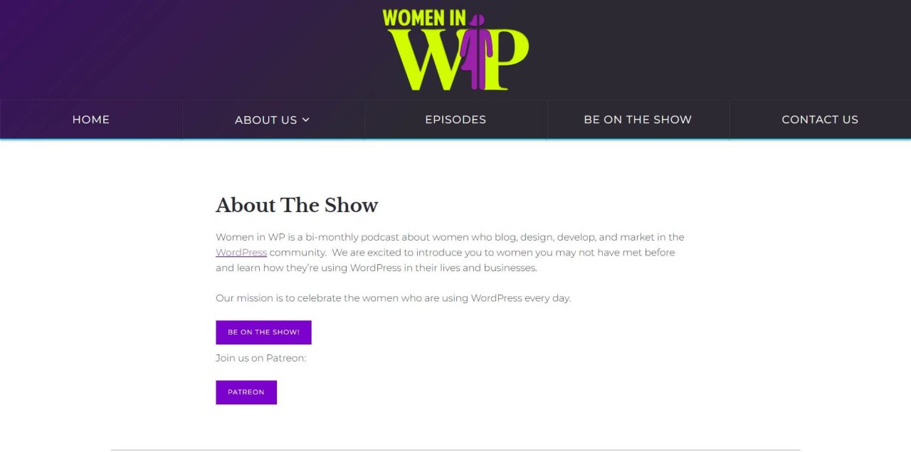 The Women in WordPress Podcast -Women in WP