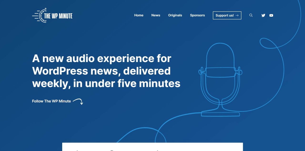 WordPress news podcast - 5 Minutes Every Week